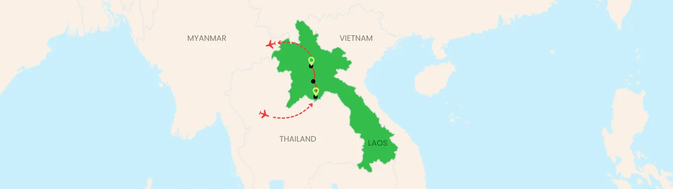 Northern Laos Highlights